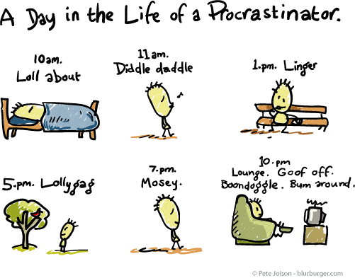 Stop procrastinating in the IB