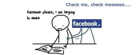 Facebook distractions