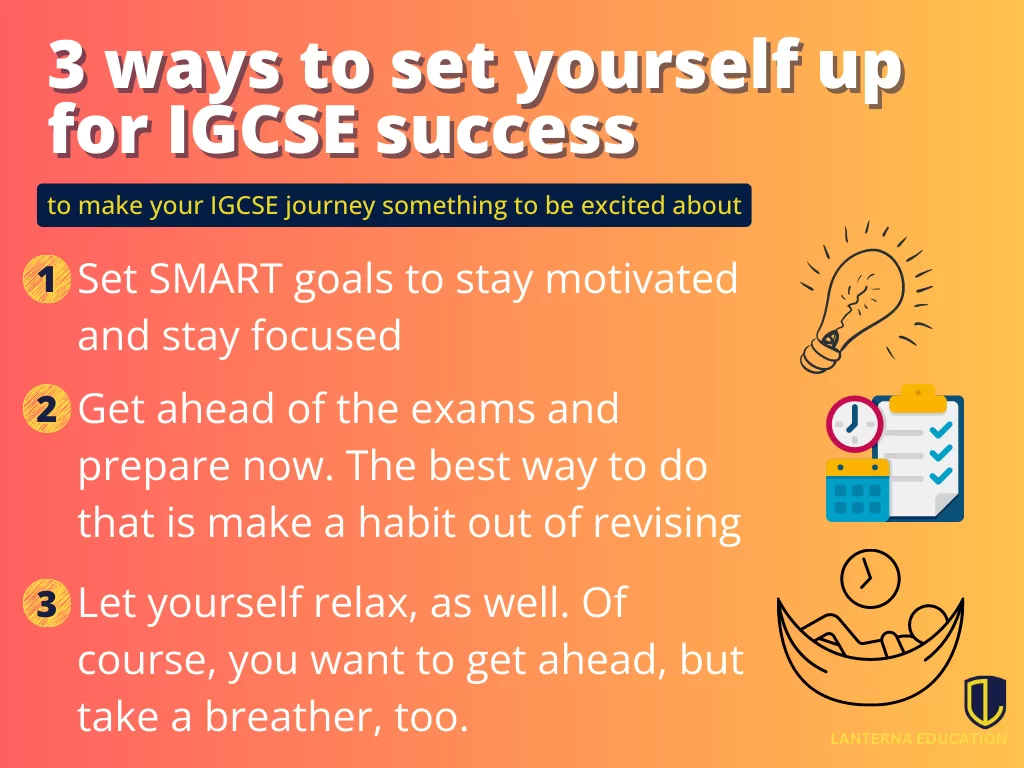 3 ways to set yourself up for IGCSE success! Learn how students can prepare for the IGCSE now and more - Lanterna Education